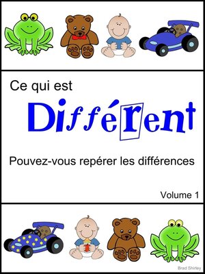 cover image of Ce qui est Différent (Volume 1)